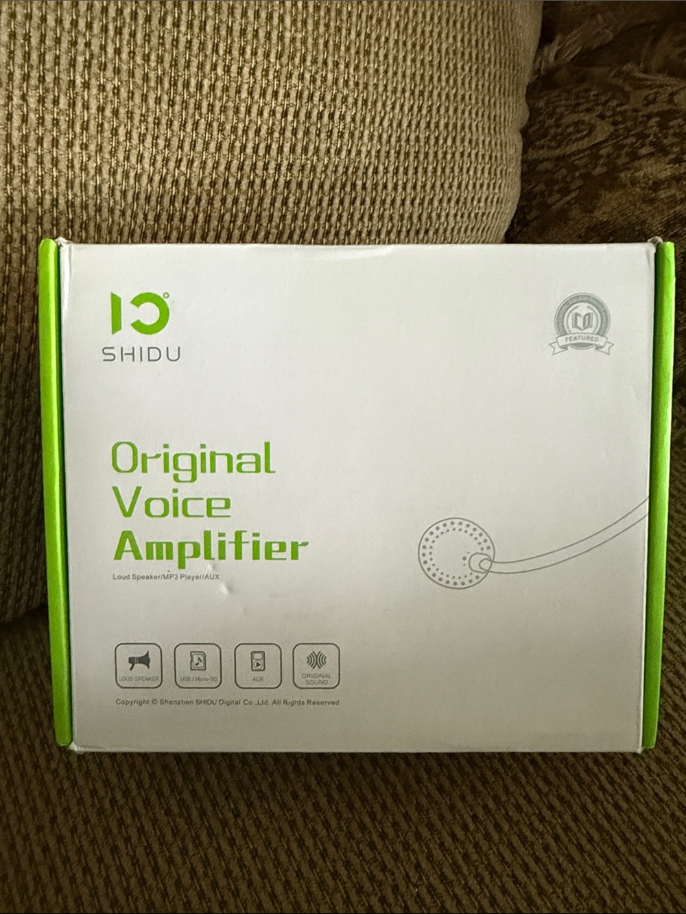 SHIDU Original Voice Amplifier NIB - still sealed
